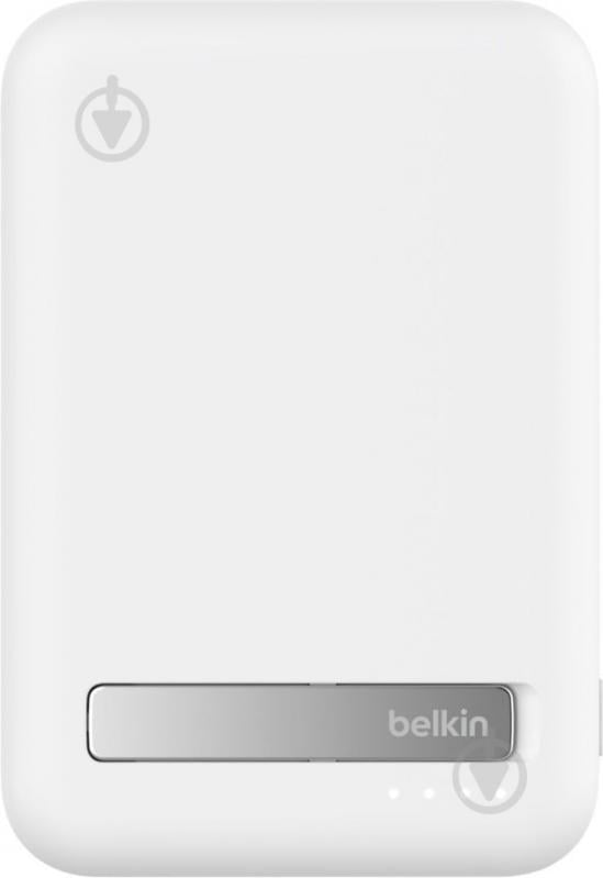 Повербанк Belkin MagSafe Qi2 10000 mAh white (BPD008BTWH) - фото 1 Повербанк Belkin MagSafe Qi2 10000 mAh white (BPD008BTWH) - фото 1