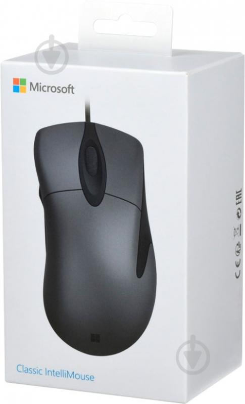 Мышь Microsoft Classic IntelliMouse USB grey - фото 9