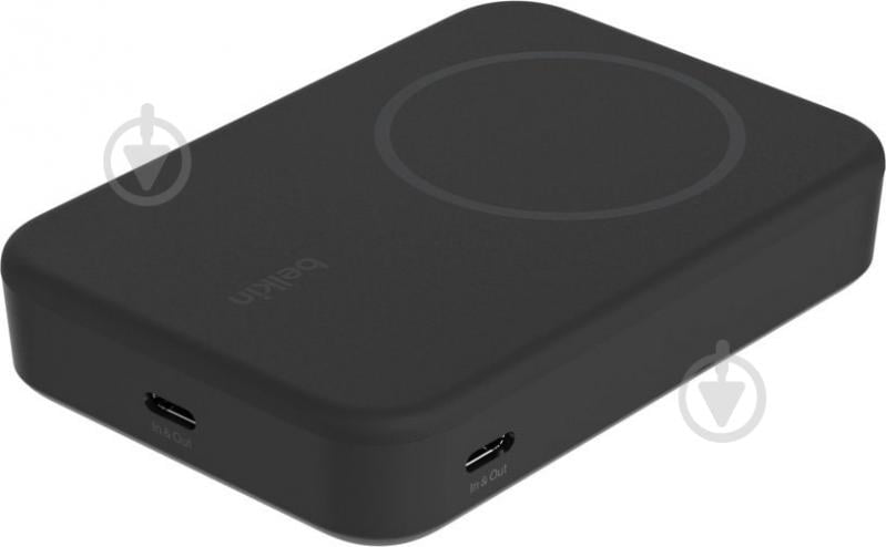 Повербанк Belkin MagSafe Qi2 10000 mAh black (BPD008BTBK) - фото 2 Повербанк Belkin MagSafe Qi2 10000 mAh black (BPD008BTBK) - фото 2