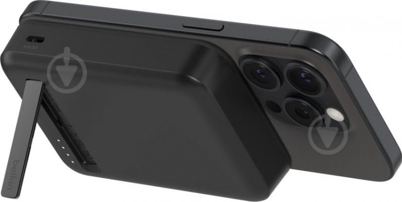 Повербанк Belkin MagSafe Qi2 10000 mAh black (BPD008BTBK) - фото 4 Повербанк Belkin MagSafe Qi2 10000 mAh black (BPD008BTBK) - фото 4