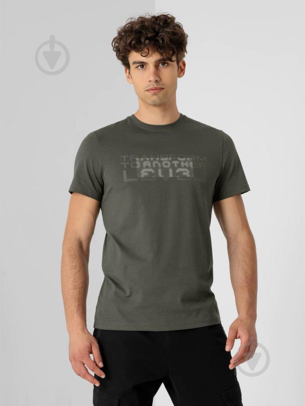 Футболка 4F D4Z21-TSM226-40S р.2XL зеленый - фото 1 Футболка 4F D4Z21-TSM226-40S р.2XL зеленый - фото 1