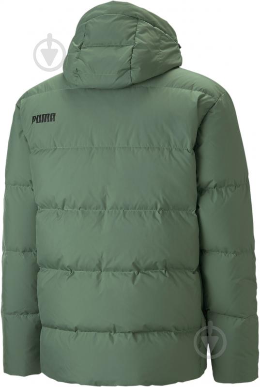 Пуховик Puma HOODED DOWN PUFFER 84998725 р.S зеленый - фото 2 Пуховик Puma HOODED DOWN PUFFER 84998725 р.S зеленый - фото 2