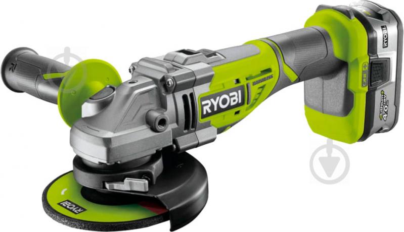 Болгарка (угловая шлифмашина) RYOBI R18AG7-140S - фото 1