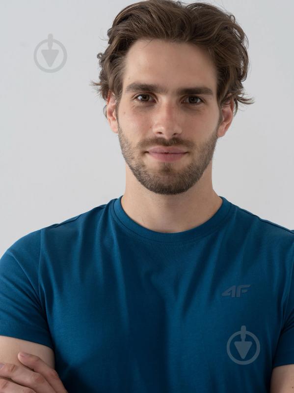 Футболка 4F D4Z21-TSM300-32S р.XL синий - фото 2