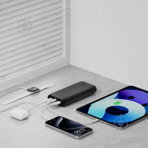 Повербанк Belkin 26000 mAh black (BPB016BTBK) - фото 9