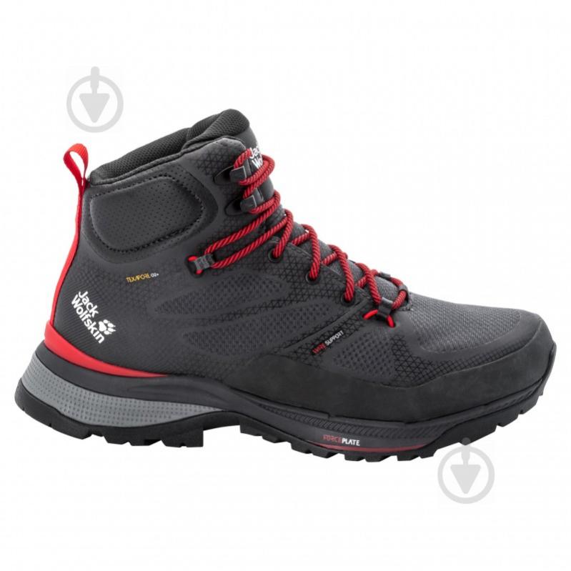 Ботинки Jack Wolfskin FORCE STRIKER TEXAPORE MID M 4038821-6360 р.41 серый - фото 2