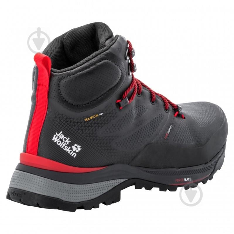 Ботинки Jack Wolfskin FORCE STRIKER TEXAPORE MID M 4038821-6360 р.41 серый - фото 3