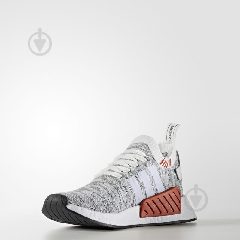 Кросівки чоловічі демісезонні Adidas NMD R2 PK BY9410 р.42 сірі - фото 4