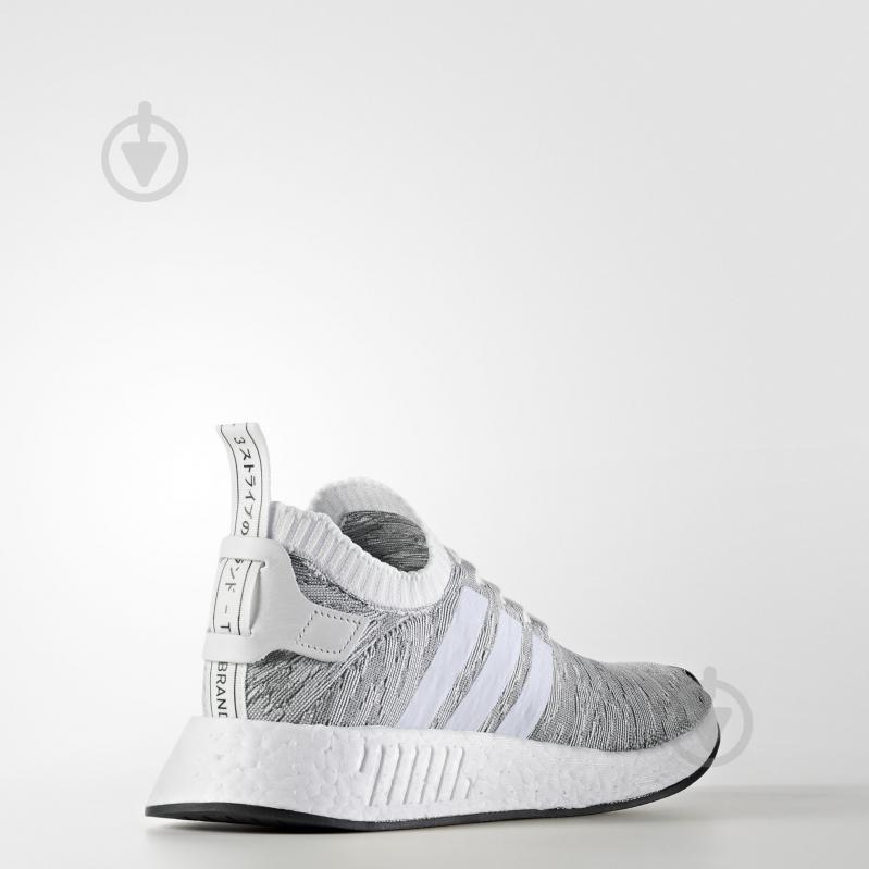 Кросівки чоловічі демісезонні Adidas NMD R2 PK BY9410 р.42 сірі - фото 5