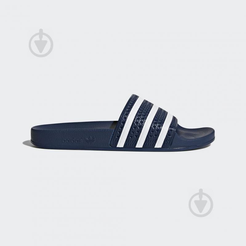 Шлепанцы Adidas ADILETTE 288022 р.44 2/3 синий - фото 1