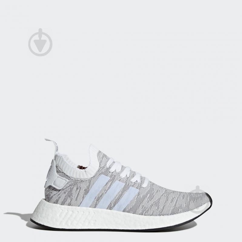 Кросівки чоловічі демісезонні Adidas NMD R2 PK BY9410 р.44 сірі - фото 1