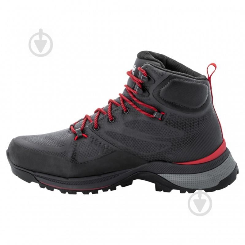 Ботинки Jack Wolfskin FORCE STRIKER TEXAPORE MID M 4038821-6360 р.45 серый - фото 1