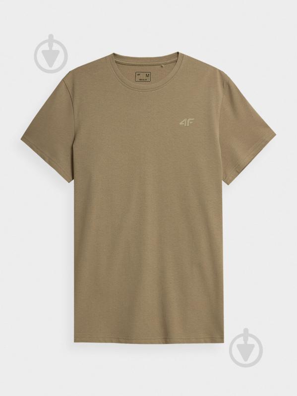 Футболка 4F D4Z21-TSM300-83S р.S бежевый - фото 4