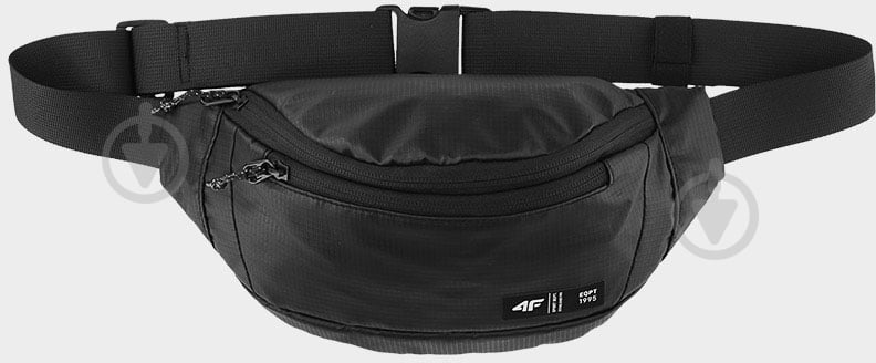 Сумка на пояс 4F WAIST BAG U052 WAIST BAG U052 4FAW23AWAIU052-21S чорний - фото 1