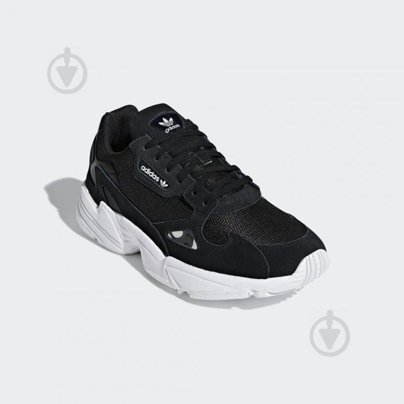 Кроссовки женские демисезонные Adidas FALCON W B28129 р.36 2/3 черные - фото 4