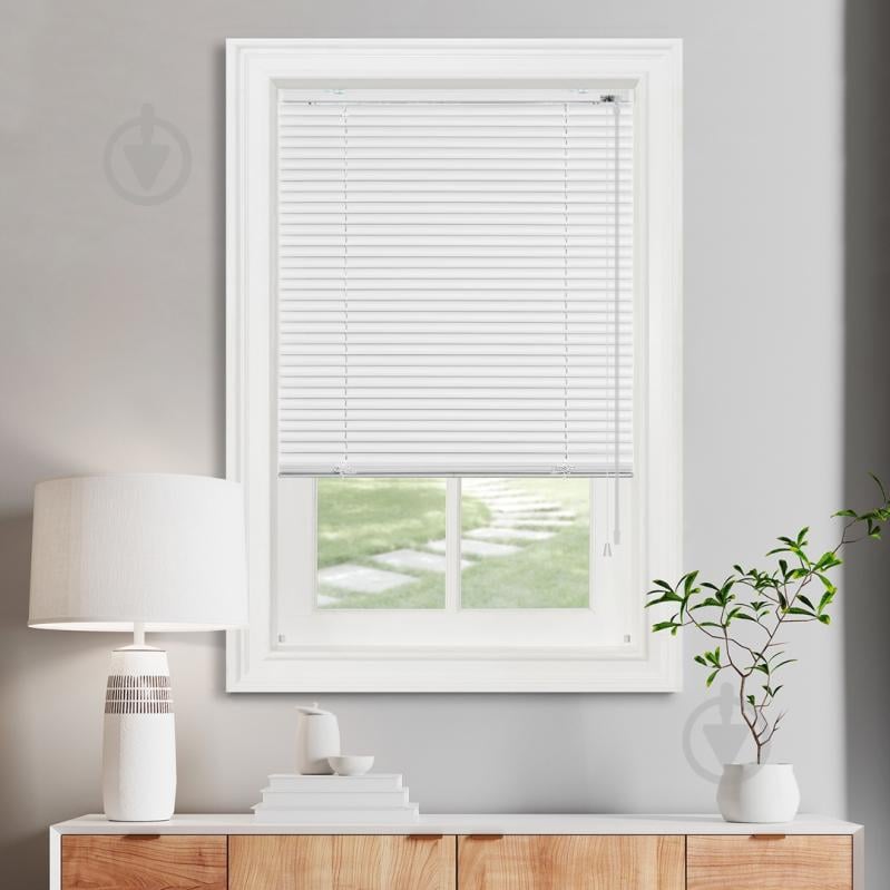 Жалюзи Rollotex алюминиевые горизонтальные с фиксацией 111х130 см белые матовые - фото 2 Жалюзи Rollotex алюминиевые горизонтальные с фиксацией 111х130 см белые матовые - фото 2