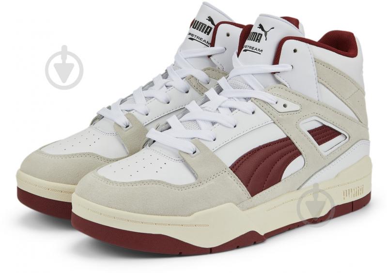 Кроссовки мужские Puma SLIPSTREAM INVDR MID HERITAGE 38799801 р.45 бело-красные - фото 3