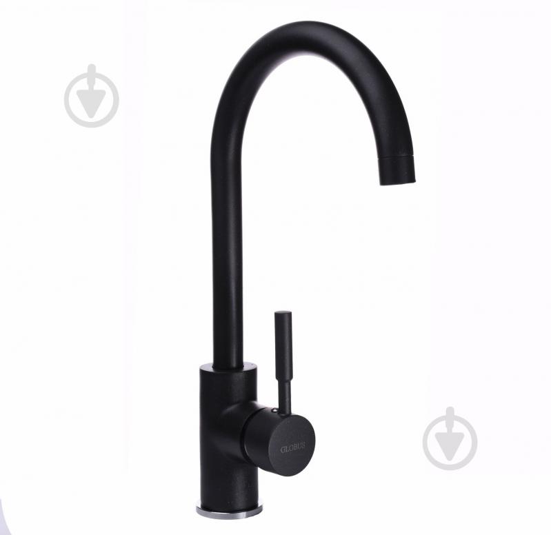 Смеситель для кухни Globus Lux GLLR-0203S-1-ONIX - фото 4 Смеситель для кухни Globus Lux GLLR-0203S-1-ONIX - фото 4