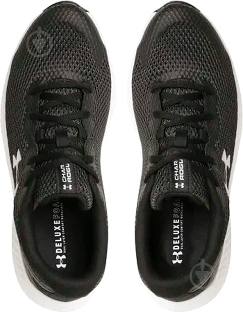 Кроссовки женские демисезонные Under Armour CHARGED ROGUE 3 3024888-001 р.38,5 черные - фото 4