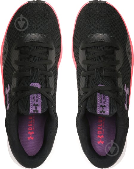 Кроссовки женские демисезонные Under Armour CHARGED PURSUIT 3 3024889-004 р.36,5 черные - фото 2