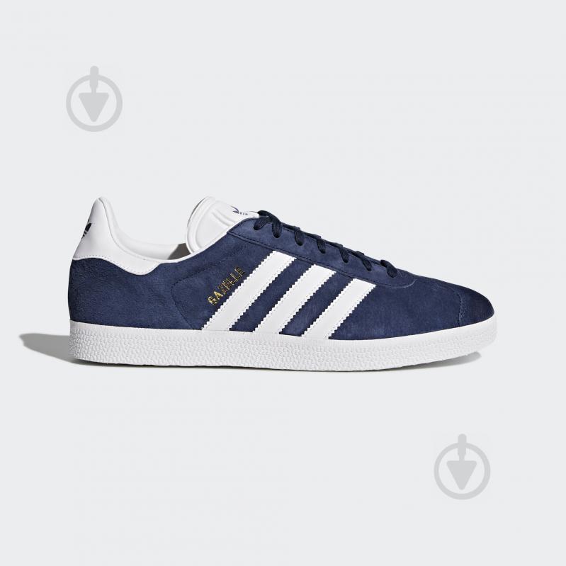 Кросівки чоловічі демісезонні Adidas GAZELLE BB5478 р.36 сині - фото 1