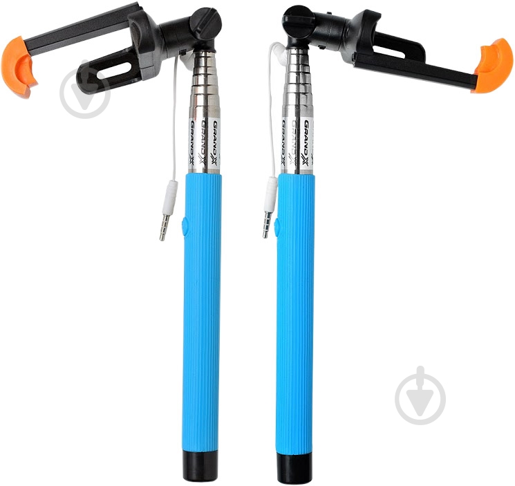 Селфи-монопод Grand-X Jack 3.5 MPGJ3LBL Blue - фото 4