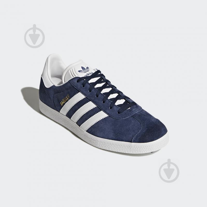 Кроссовки мужские демисезонные Adidas GAZELLE BB5478 р.36 2/3 синие - фото 4