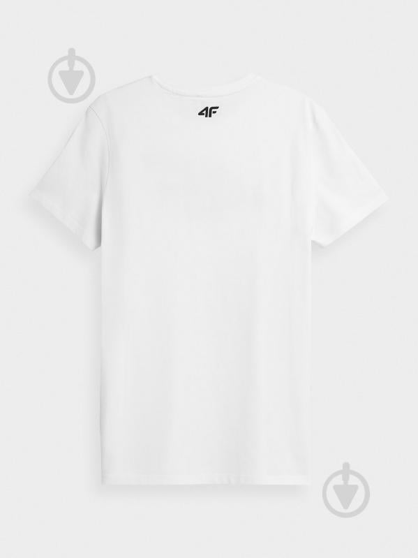 Футболка 4F D4Z21-TSM302-10S р.XL белый - фото 5 Футболка 4F D4Z21-TSM302-10S р.XL белый - фото 5