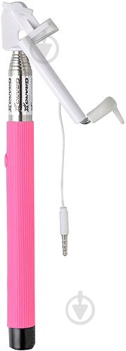 Селфи-монопод Grand-X Jack 3.5 MPGJ3UP Pink - фото 6