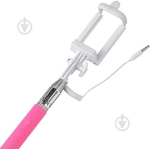 Селфи-монопод Grand-X Jack 3.5 MPGJ3UP Pink - фото 4