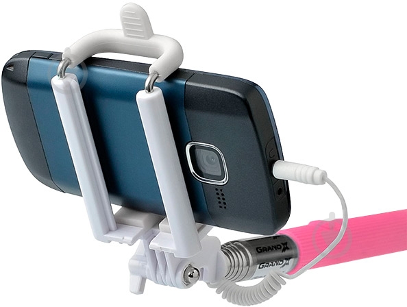 Селфи-монопод Grand-X Jack 3.5 MPGJ3UP Pink - фото 3