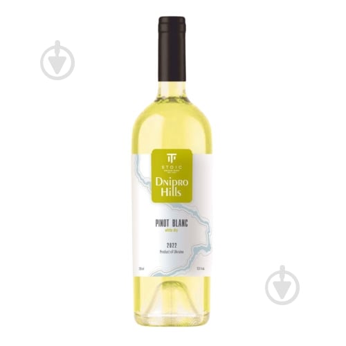 Вино Dnipro Hills Pinot Blanc біле сухе 0,75 л - фото 1