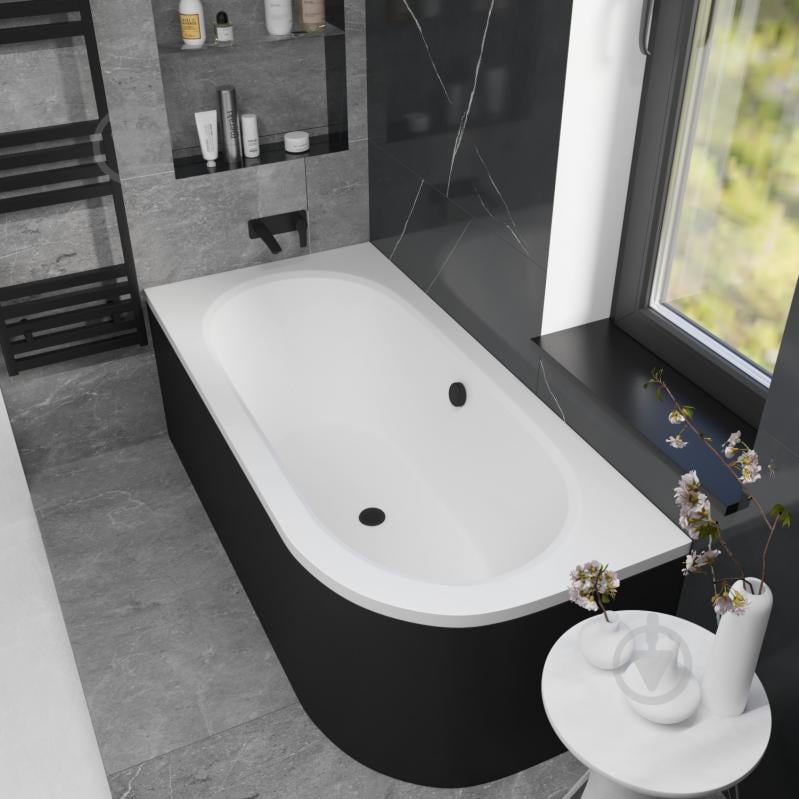 Ванна акриловая Helmken MarbellaLux 53255SX384 169х75 см комплект 4 в 1 - фото 16