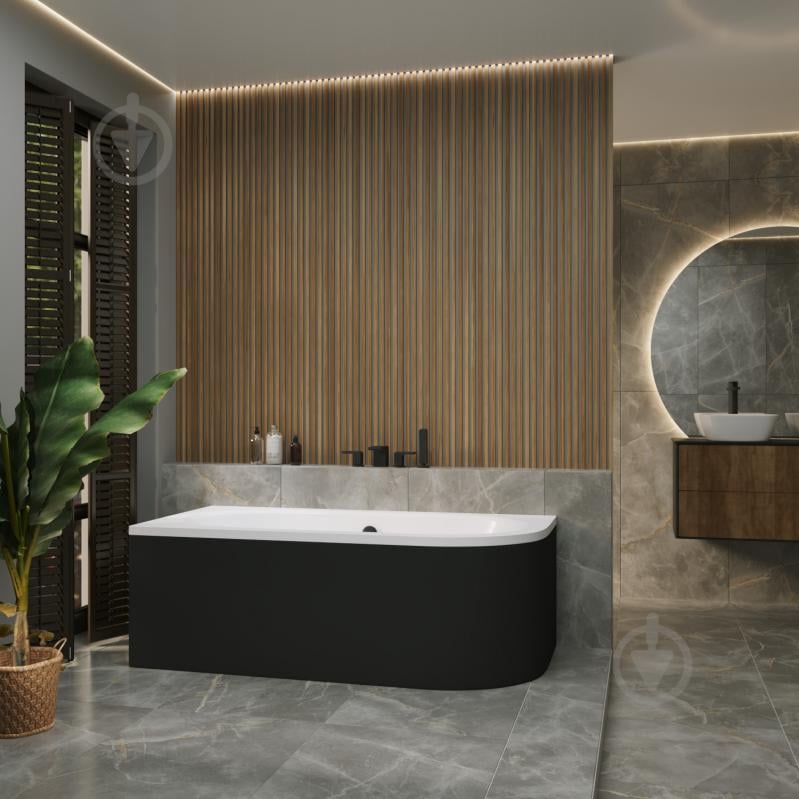 Ванна акриловая Helmken MarbellaLux 53255SX384 169х75 см комплект 4 в 1 - фото 9