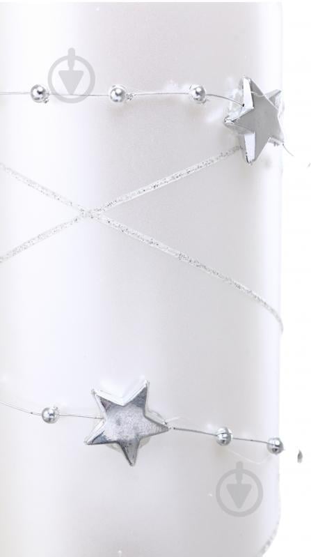 Свічка декоративна Циліндр гірлянда 60х130 мм айворі 190 г Pako-If - фото 2 Свічка декоративна Циліндр гірлянда 60х130 мм айворі 190 г Pako-If - фото 2