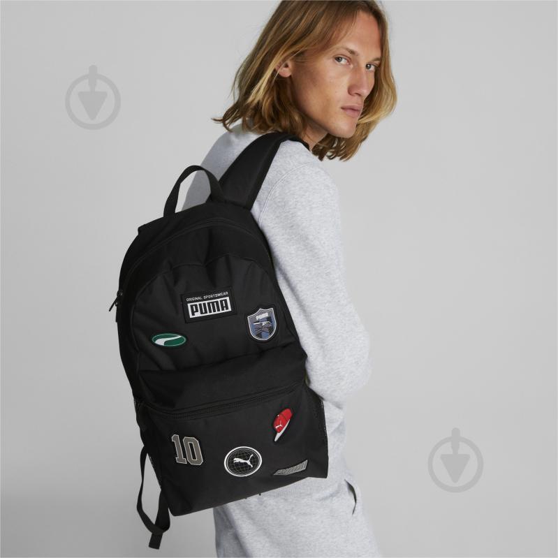 Рюкзак Puma PATCH BACKPACK 7919401 22 л черный - фото 3 Рюкзак Puma PATCH BACKPACK 7919401 22 л черный - фото 3