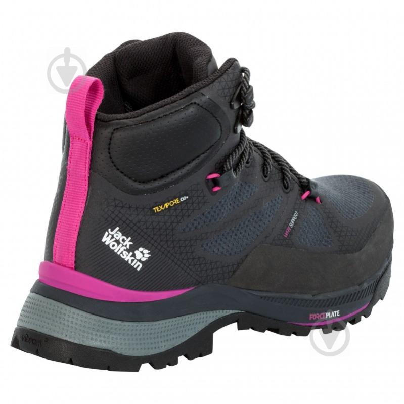 Черевики Jack Wolfskin FORCE STRIKER TEXAPORE MID W 4038871-6381 р.37 сірий - фото 3