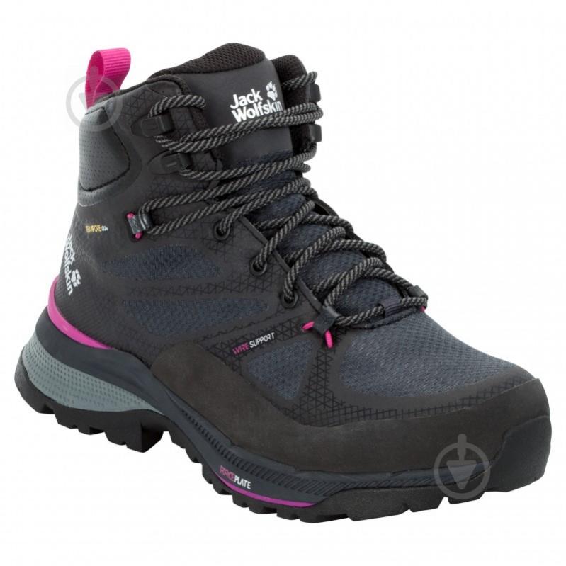 Черевики Jack Wolfskin FORCE STRIKER TEXAPORE MID W 4038871-6381 р.37 сірий - фото 5