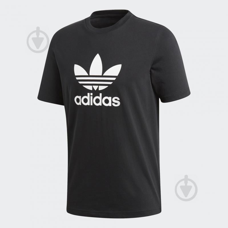 Футболка Adidas TREFOIL T-SHIRT CW0709 р.S черный - фото 1