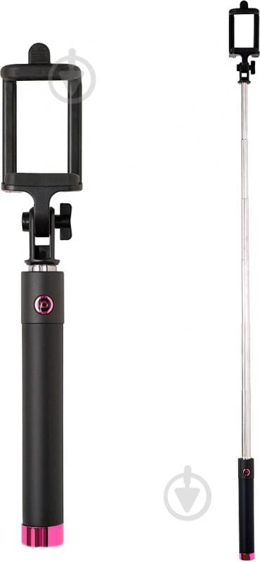 Селфи-монопод Grand-X Deluxe Bluetooth MPGDBURS Purple - фото 6
