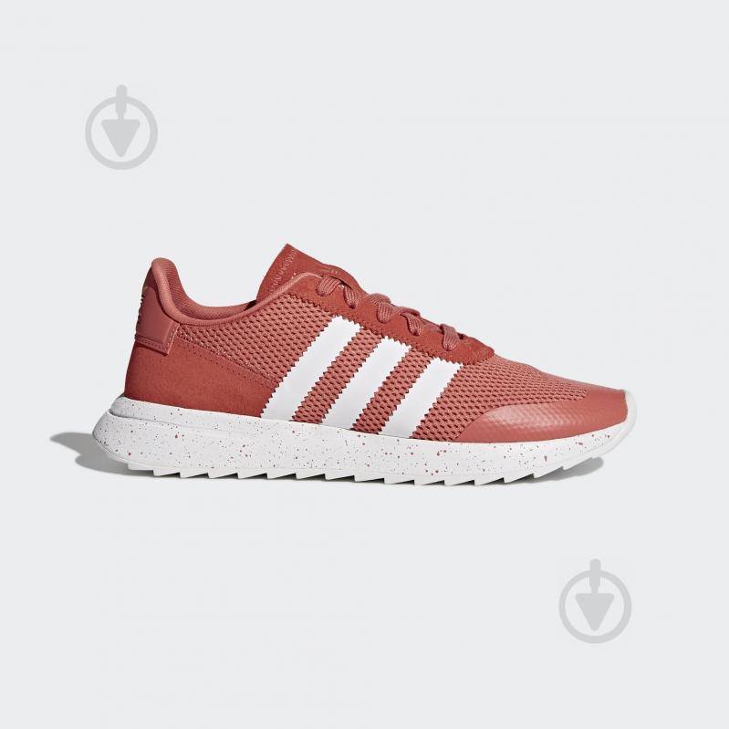 Кроссовки женские демисезонные Adidas FLB RUNNER W CQ1969 р.38 красные - фото 1