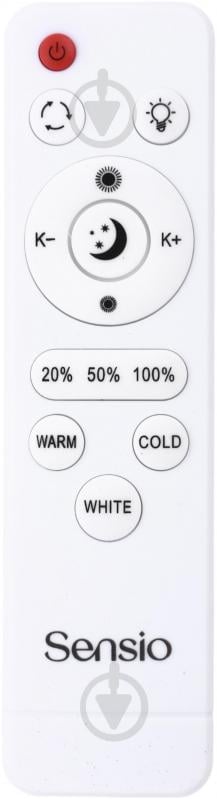 Люстра стельова Sensio 60 Вт білий LS-2720W-60W - фото 5