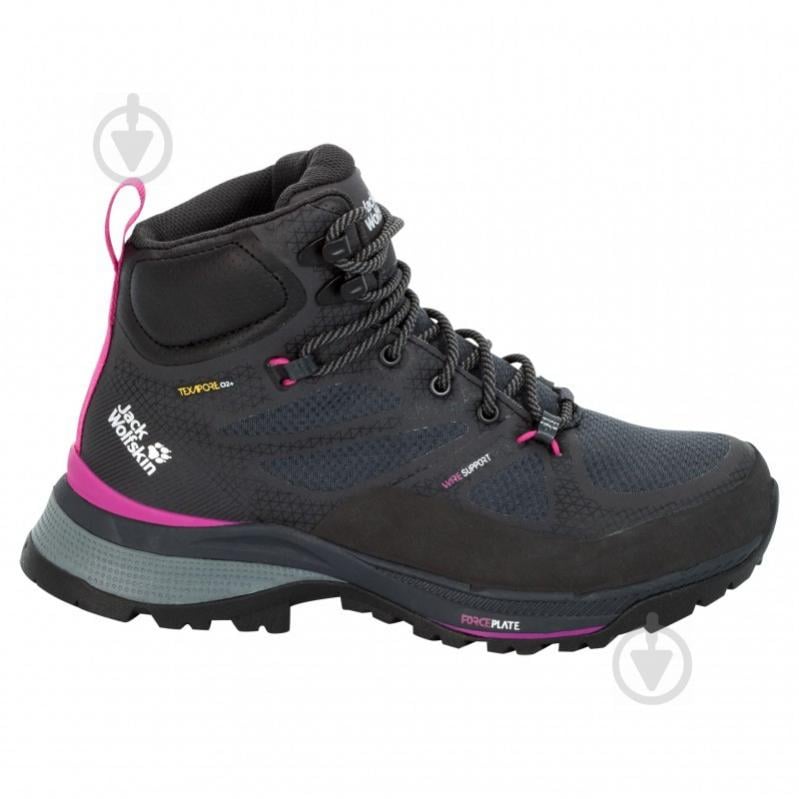 Черевики Jack Wolfskin FORCE STRIKER TEXAPORE MID W 4038871-6381 р.38 сірий - фото 2