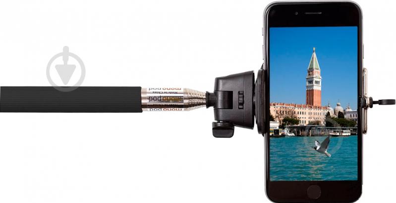 Селфи-монопод Grand-X Remote Bluetooth MPGRBUB Black - фото 2