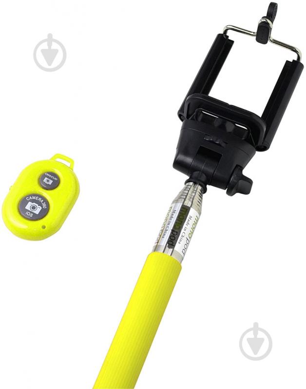 Селфи-монопод Grand-X Remote Bluetooth MPGRBUY Yellow - фото 5