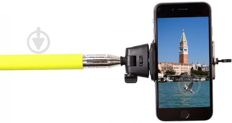 Селфи-монопод Grand-X Remote Bluetooth MPGRBUY Yellow - фото 2