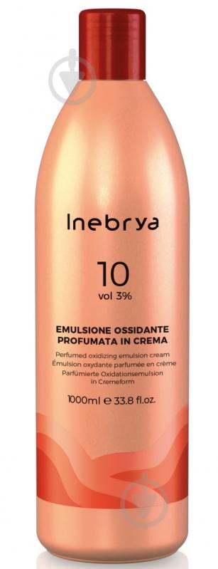 Окислювальна емульсія INEBRYA color 10 vol, 3% 1000 мл - фото 1