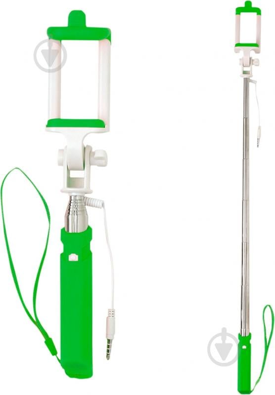 Селфи-монопод Grand-X Rubber MPGRJ3UG Green - фото 4