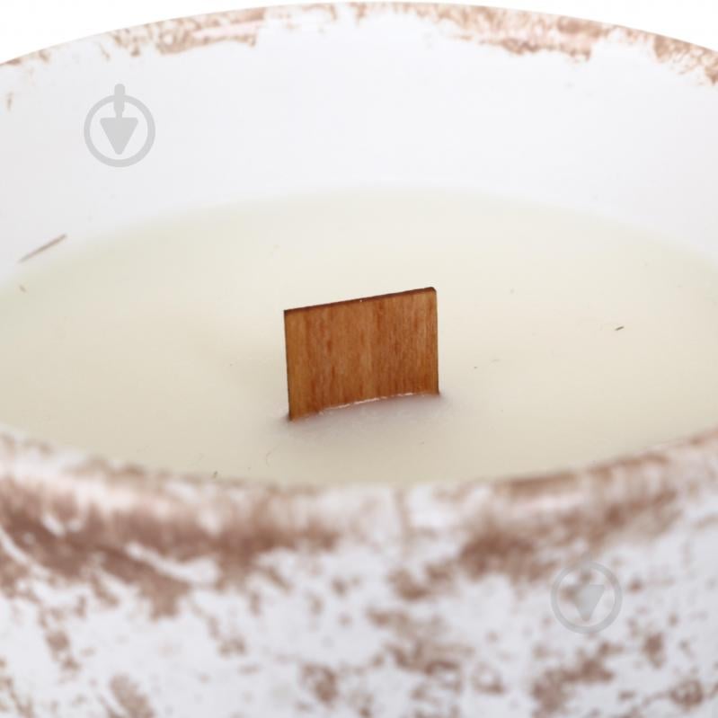 Свеча ароматическая Pako-If Ваниль в керамическом кашпо 85х120 мм - фото 3