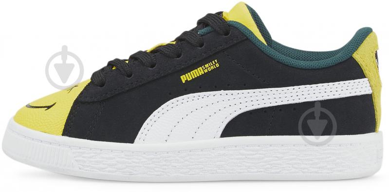 Кроссовки Puma SUEDE SMILEYWORLD PS 38613801 р.32 черные - фото 1